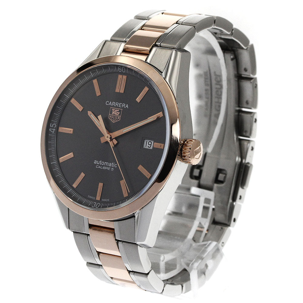 TAG Heuer WV215F Carrera Caliber 5 Date Automatic Men's Watch (Good Condition)