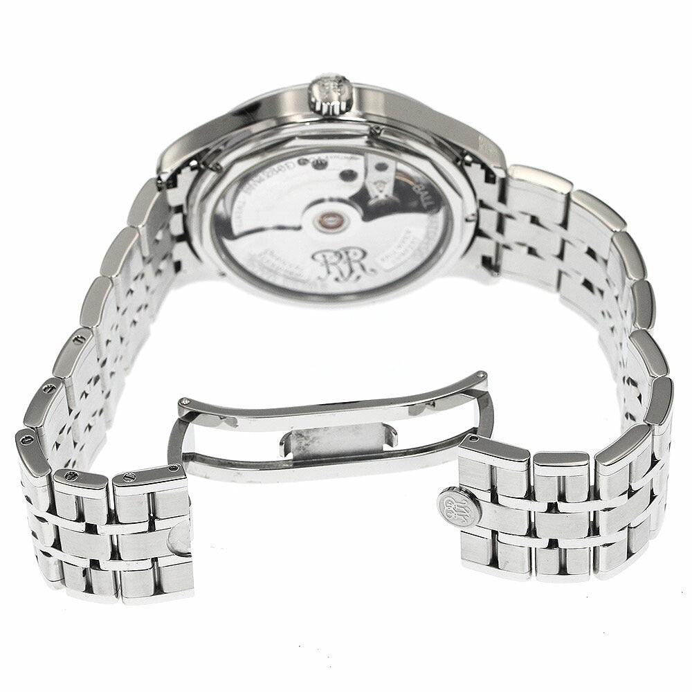 BALL WATCH NM3280D-S1CJ-BK Manufacture 80 Date Automatic Men's Watch Excellent Condition with Warranty Card