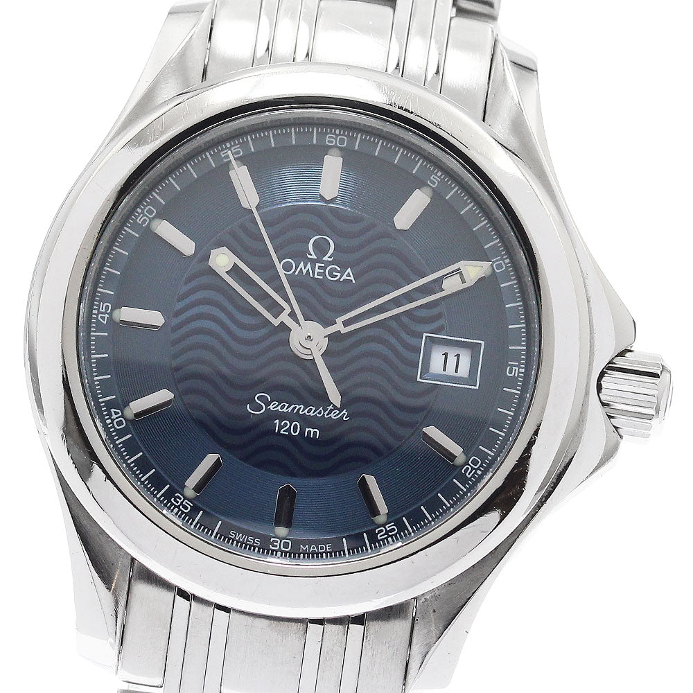 OMEGA 2571.81 Seamaster 120 Date Quartz Ladies Watch with Warranty