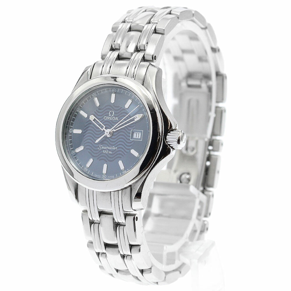 OMEGA 2571.81 Seamaster 120 Date Quartz Ladies Watch with Warranty
