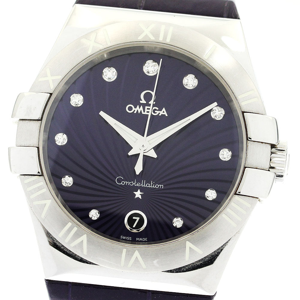 OMEGA 123.13.35.60.60.001 Constellation 11-Diamond Quartz Ladies Watch