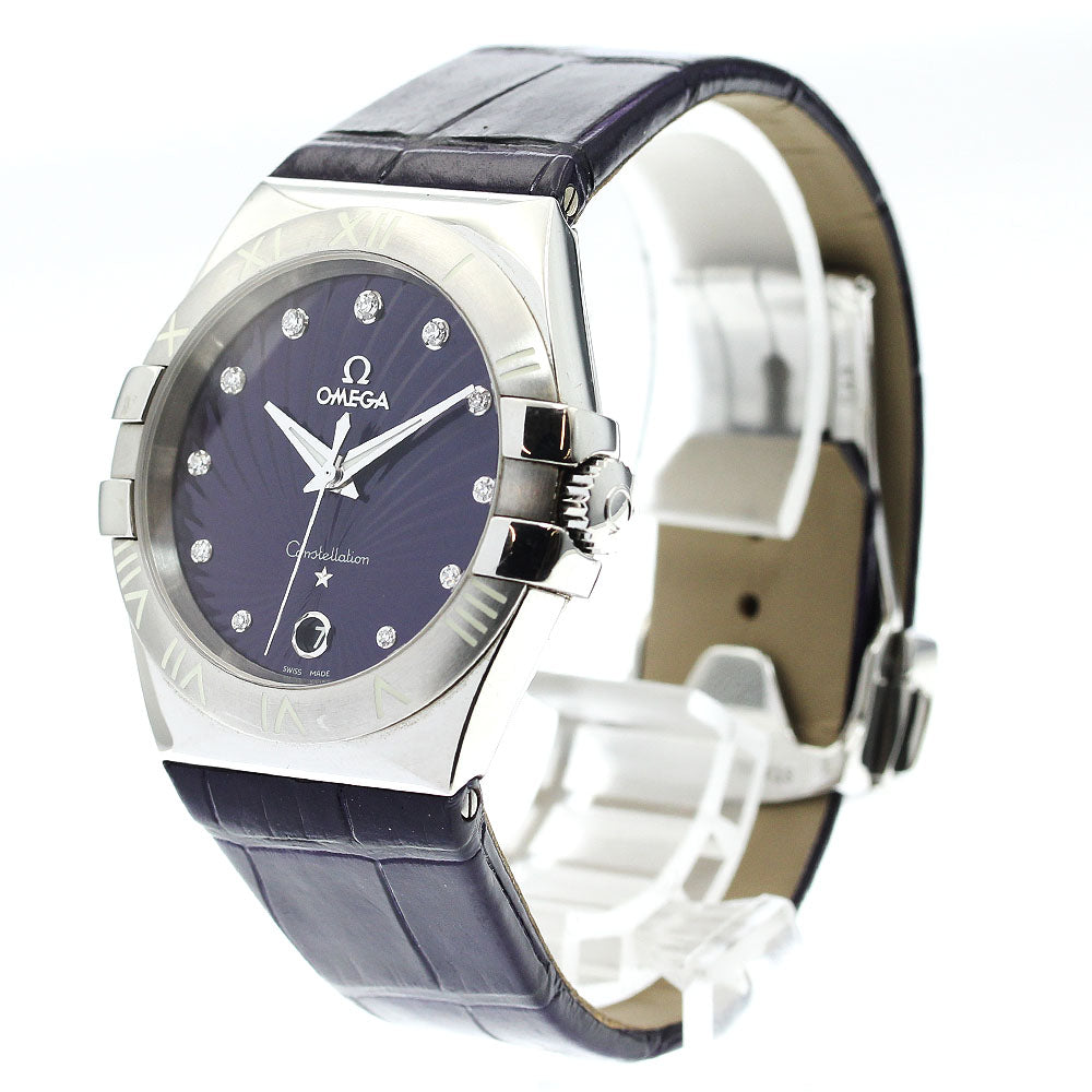 OMEGA 123.13.35.60.60.001 Constellation 11-Diamond Quartz Ladies Watch