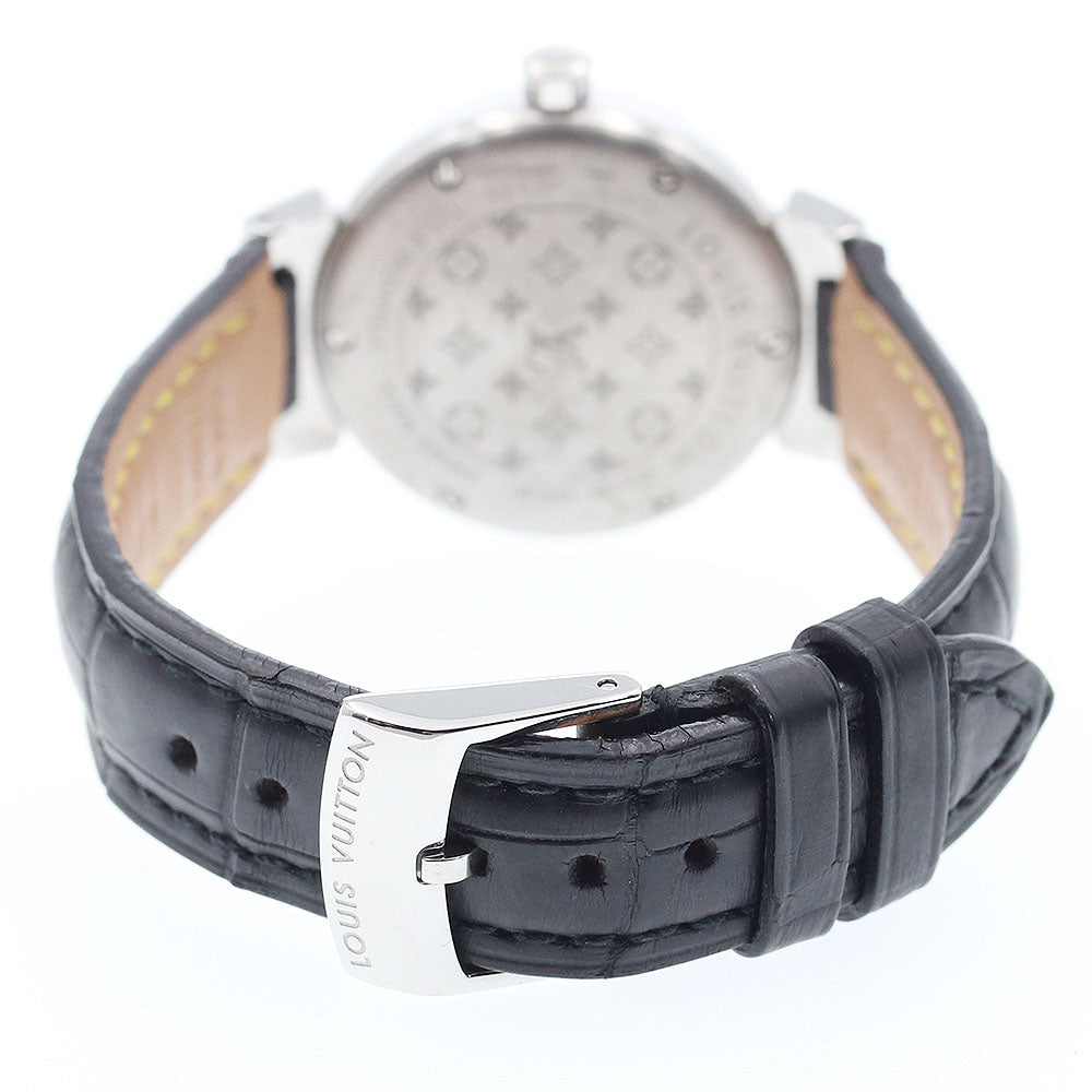 LOUIS VUITTON Q121F Tambour Forever Diamond Quartz Women's Watch Excellent Condition with Box