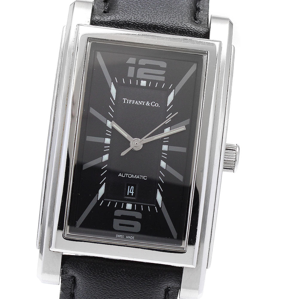 TIFFANY&Co. Z0031.68.10A10A70A Grand Date Automatic Men's Watch with Warranty Card