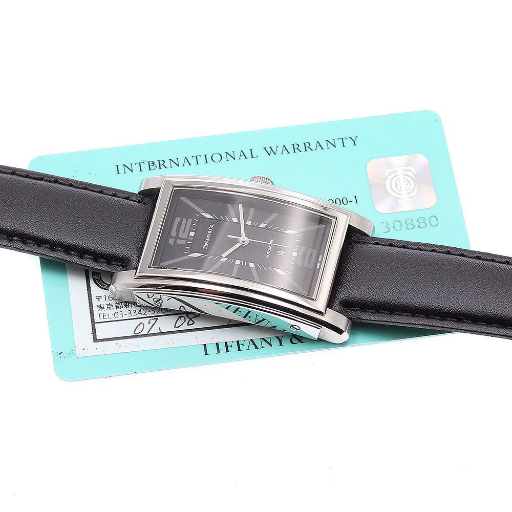 TIFFANY&Co. Z0031.68.10A10A70A Grand Date Automatic Men's Watch with Warranty Card