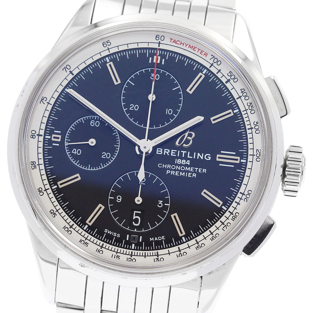 BREITLING A13315 Premier Chronograph Date Automatic Men's Watch (with inner box and warranty)