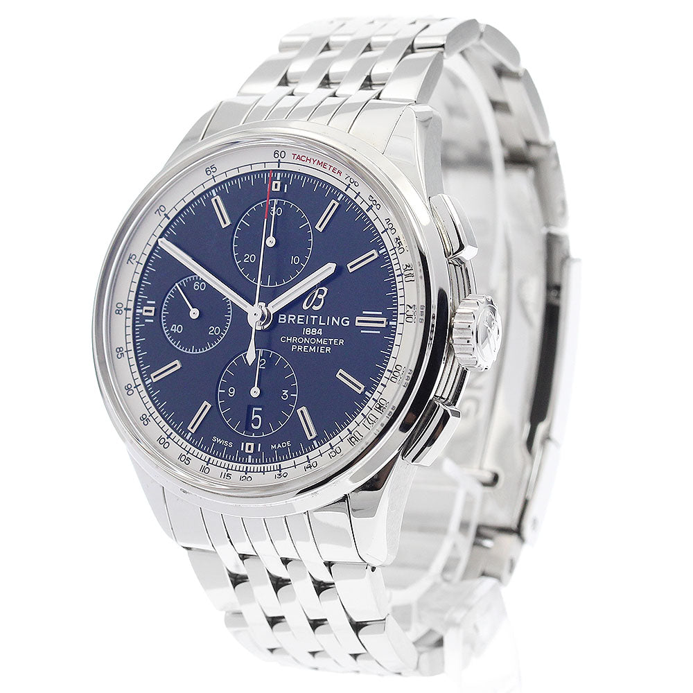 BREITLING A13315 Premier Chronograph Date Automatic Men's Watch (with inner box and warranty)