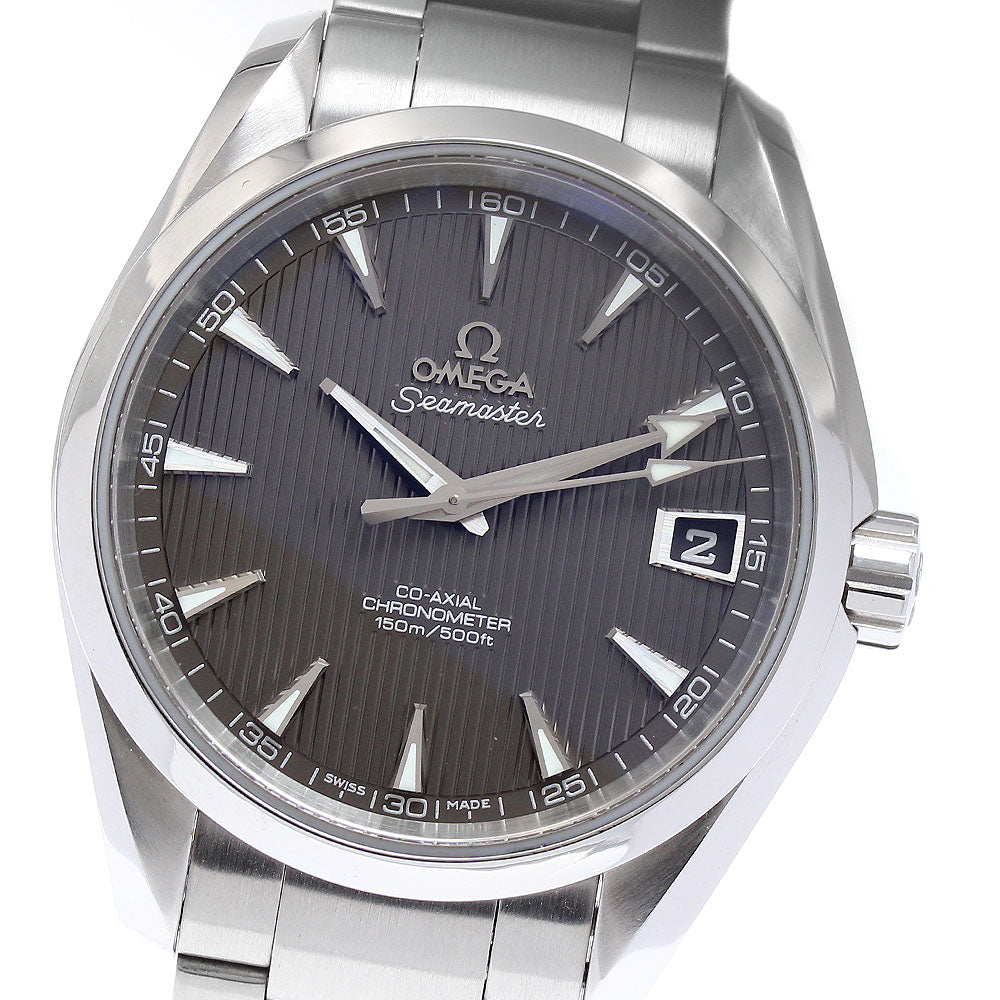 OMEGA 231.10.39.21.06.001 Seamaster Aqua Terra Date Co-Axial Automatic Men's Watch (Good Condition)