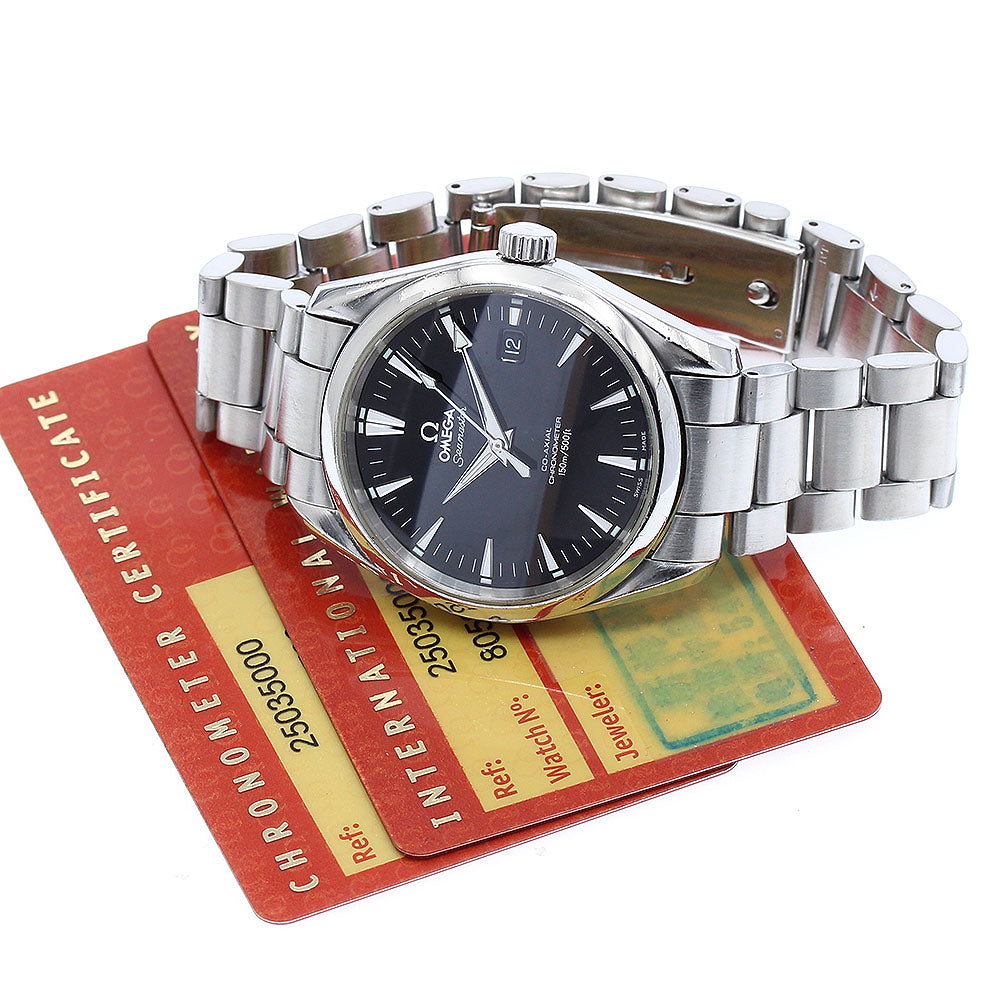 OMEGA 2503.50 Seamaster Aqua Terra Co-Axial Automatic Men's Watch with Warranty