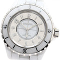 CHANEL H4862 J12 Mirror White Ceramic Automatic Men's Watch