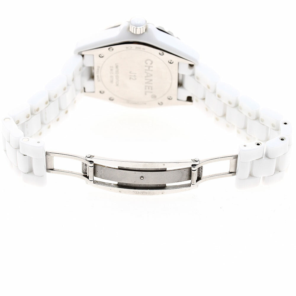 CHANEL H4862 J12 Mirror White Ceramic Automatic Men's Watch