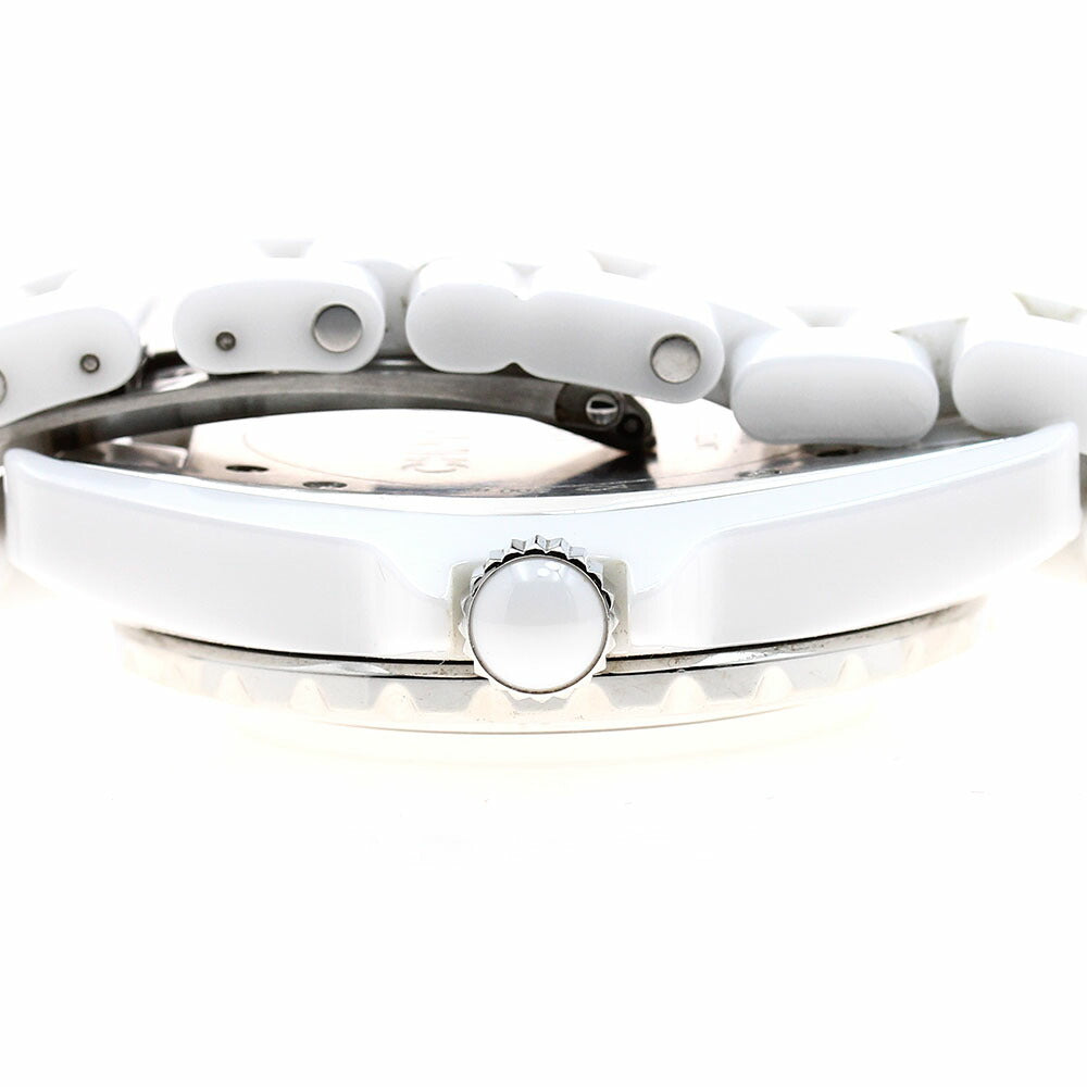 CHANEL H4862 J12 Mirror White Ceramic Automatic Men's Watch