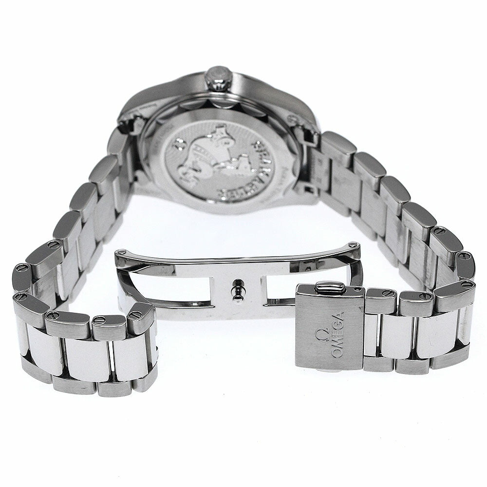 OMEGA 220.10.28.60.54.001 Seamaster Aqua Terra 4P Diamond Quartz Ladies Watch Excellent Condition with Warranty.