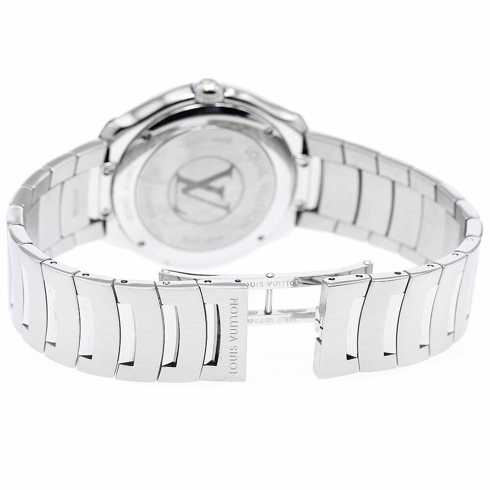 LOUIS VUITTON Q6G20 Fifty-Five Automatic Men's Watch with Warranty Card