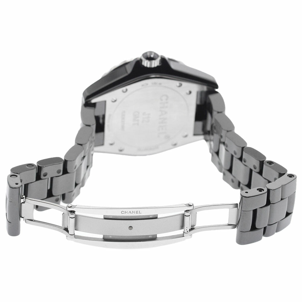 CHANEL H3102 J12 GMT Black Ceramic Automatic Men's Watch (Good Condition)