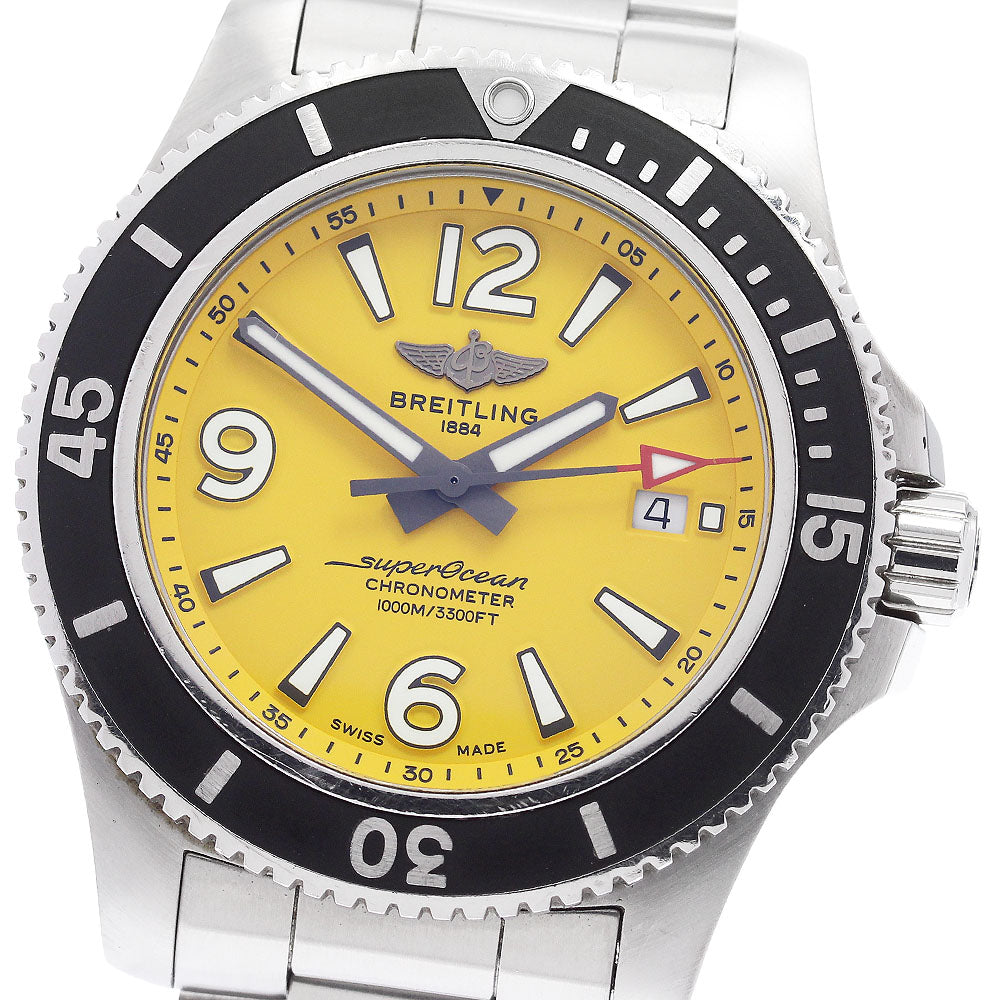 BREITLING A17367 Superocean Date Automatic Men's Watch with Warranty
