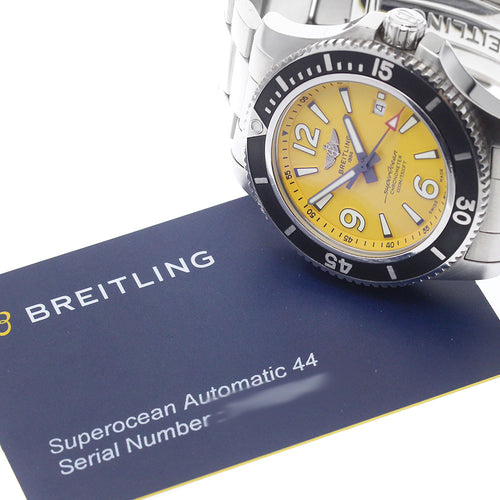 BREITLING A17367 Superocean Date Automatic Men's Watch with Warranty