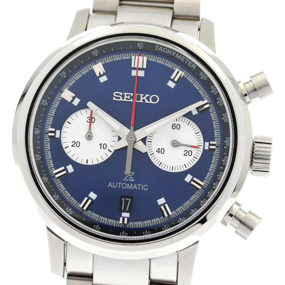SEIKO SBEC017/8R46-00B0 Prospex Speedtimer Chronograph Automatic Men's Watch Excellent Condition with Box