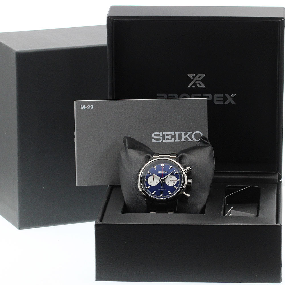 SEIKO SBEC017/8R46-00B0 Prospex Speedtimer Chronograph Automatic Men's Watch Excellent Condition with Box
