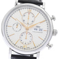 IWC SCHAFFHAUSEN IW391022 Portofino Chronograph Automatic Men's Watch Excellent Condition with Warranty Card