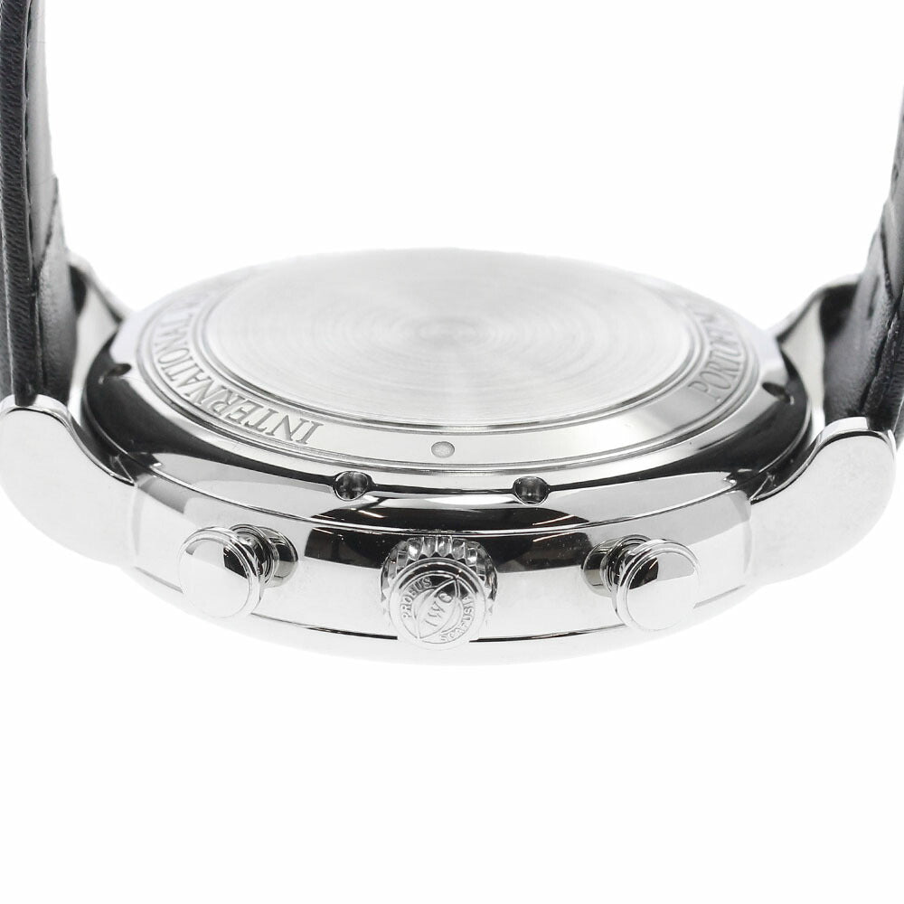 IWC SCHAFFHAUSEN IW391022 Portofino Chronograph Automatic Men's Watch Excellent Condition with Warranty Card