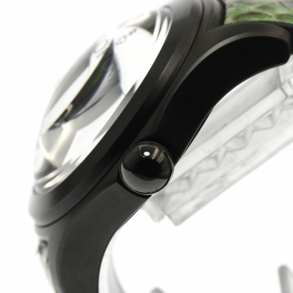 CORUM 082.410.98/0337 PV01 Bubble 42 Green Limited Automatic Men's Watch Excellent Condition with Warranty Card