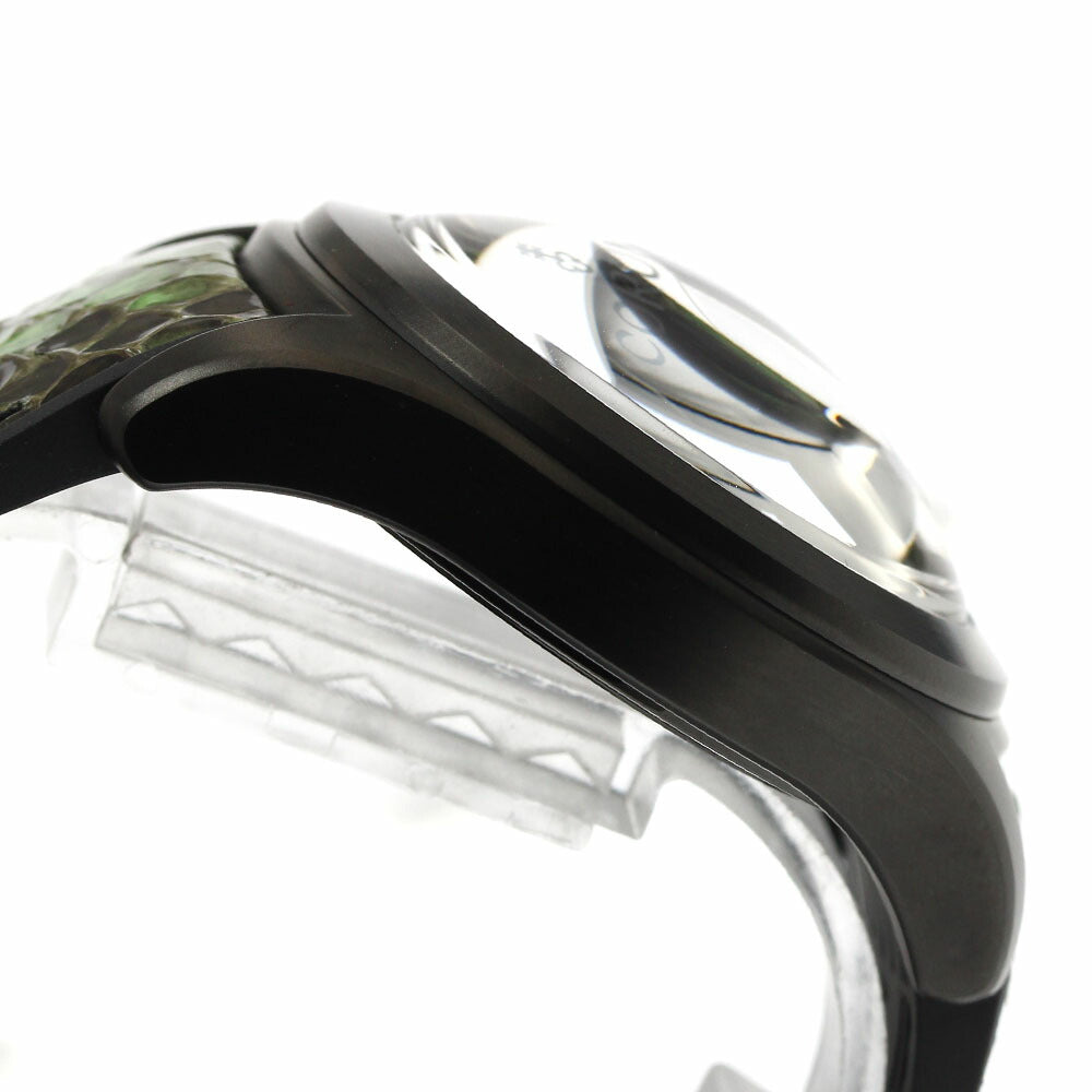 CORUM 082.410.98/0337 PV01 Bubble 42 Green Limited Automatic Men's Watch Excellent Condition with Warranty Card