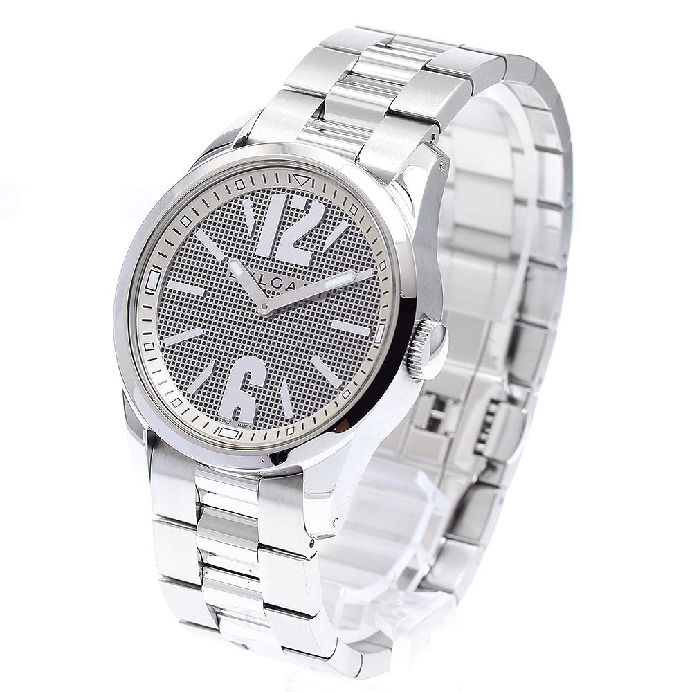 BVLGARI ST37S Solo Tempo Quartz Men's Watch (Good Condition)