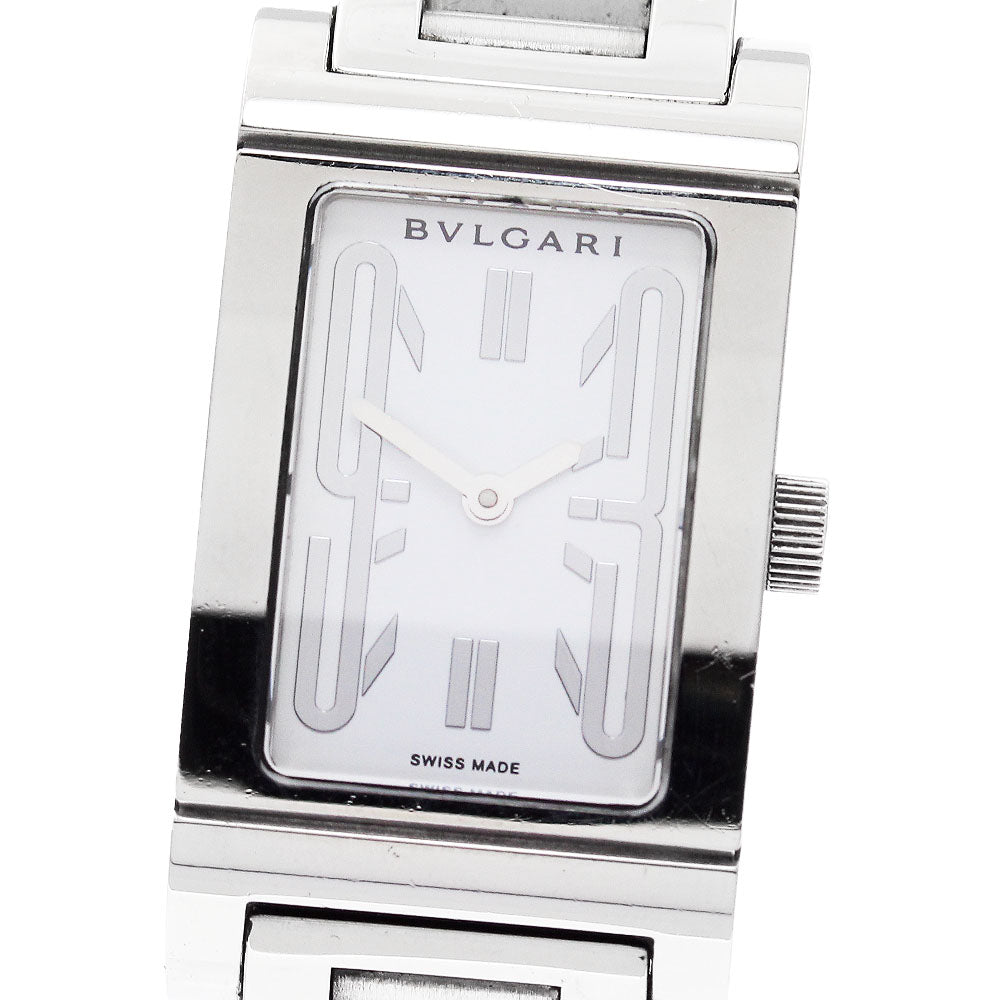 BVLGARI RT39S Rettangolo Quartz Women's Watch