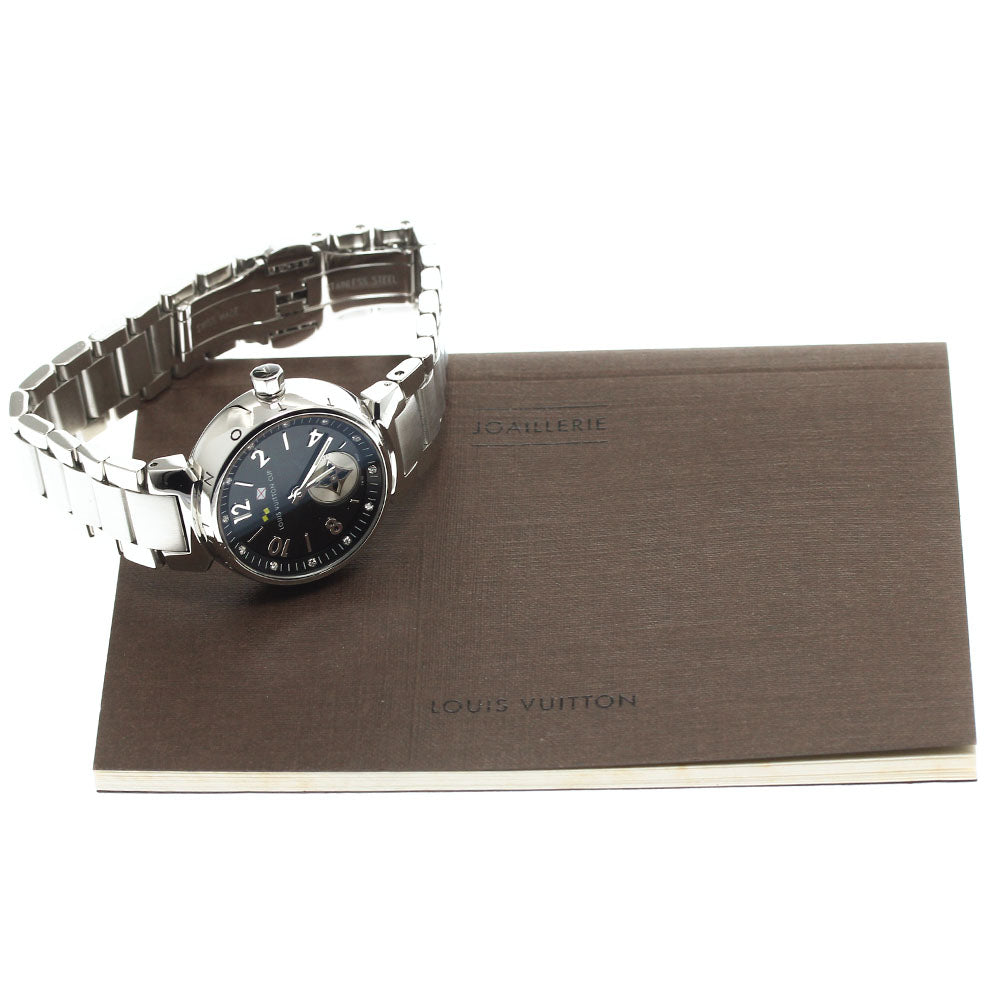 LOUIS VUITTON Q12M1 Tambour Lovely Cup 12P Diamond Quartz Women's Watch