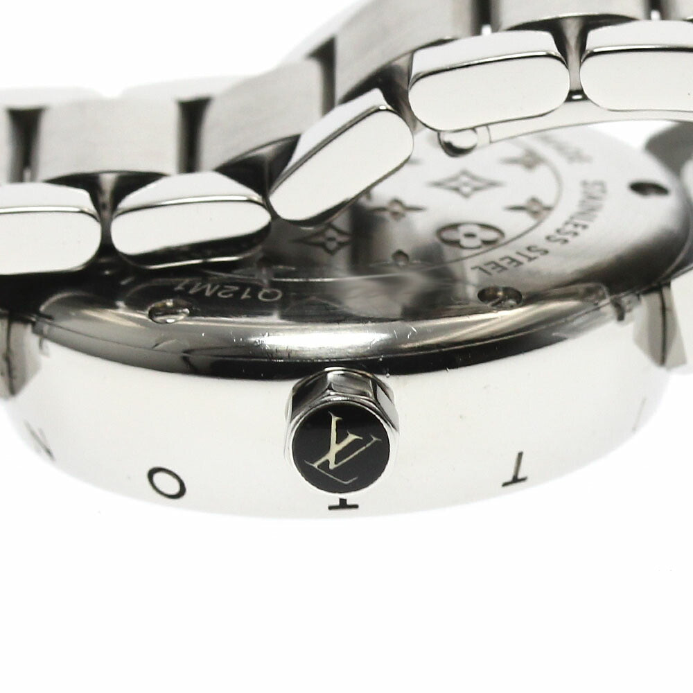LOUIS VUITTON Q12M1 Tambour Lovely Cup 12P Diamond Quartz Women's Watch