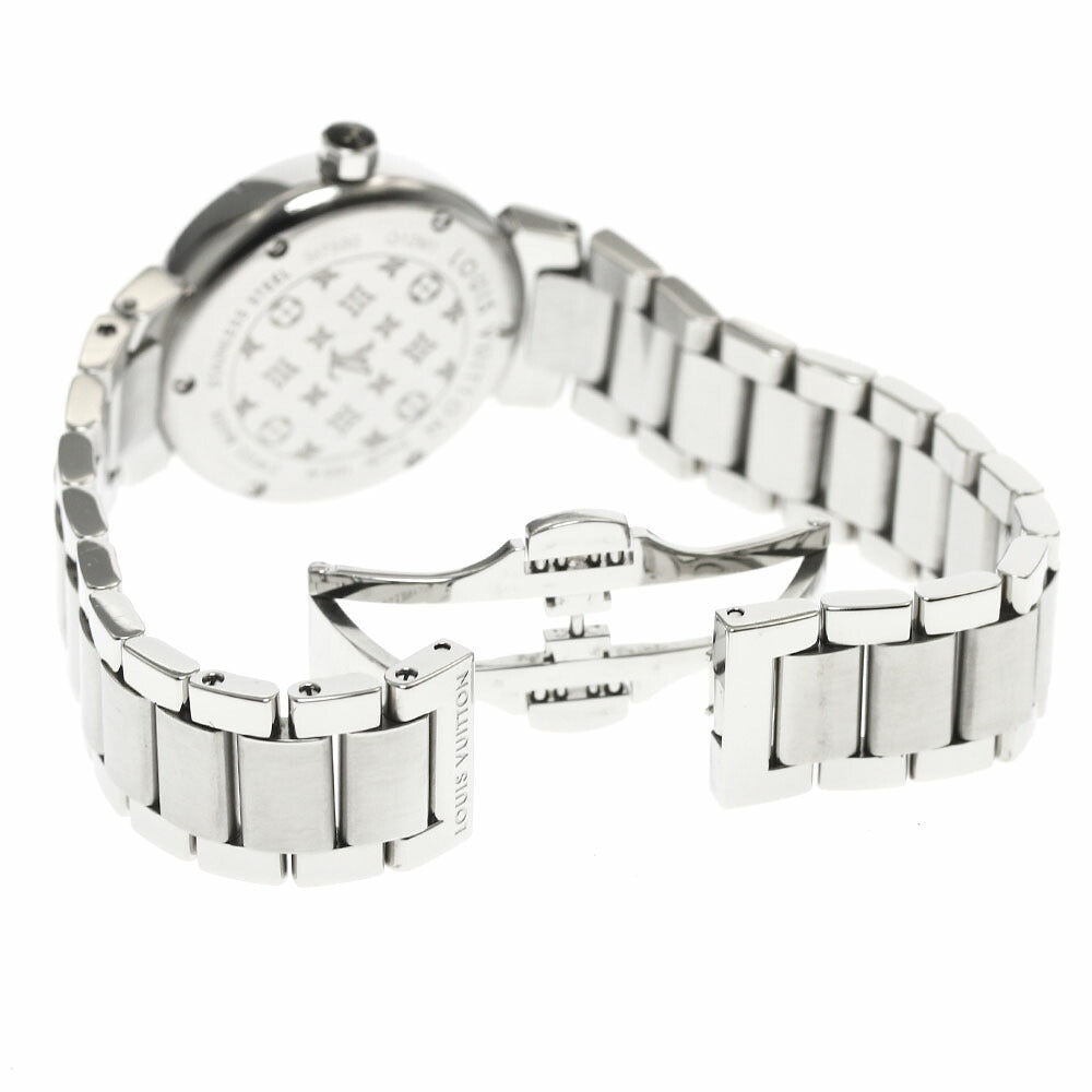 LOUIS VUITTON Q12M1 Tambour Lovely Cup 12P Diamond Quartz Women's Watch