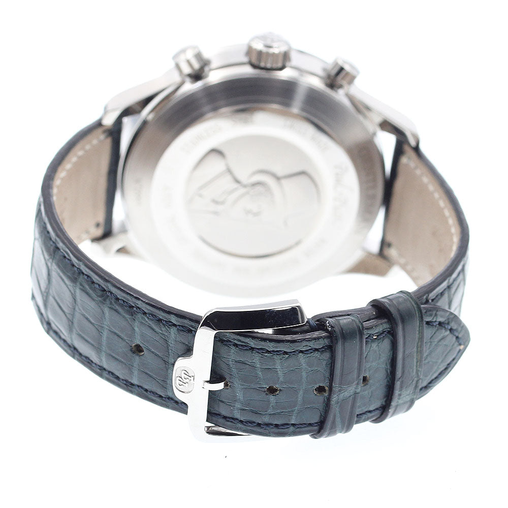Paul Picot 4109 Gentleman 42 Chronograph Automatic Men's Watch Excellent Condition with Warranty.