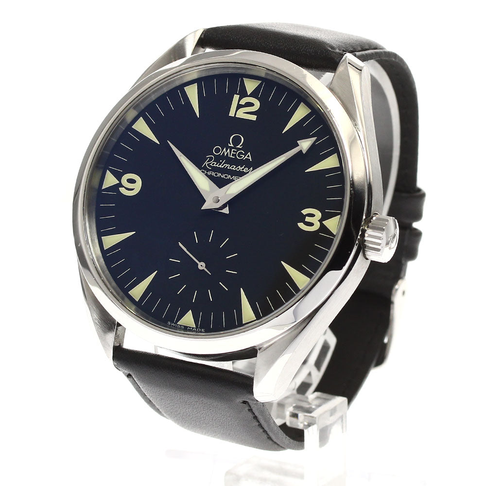 OMEGA 2806.52.37 Seamaster Railmaster Chronometer Manual Winding Men's Watch