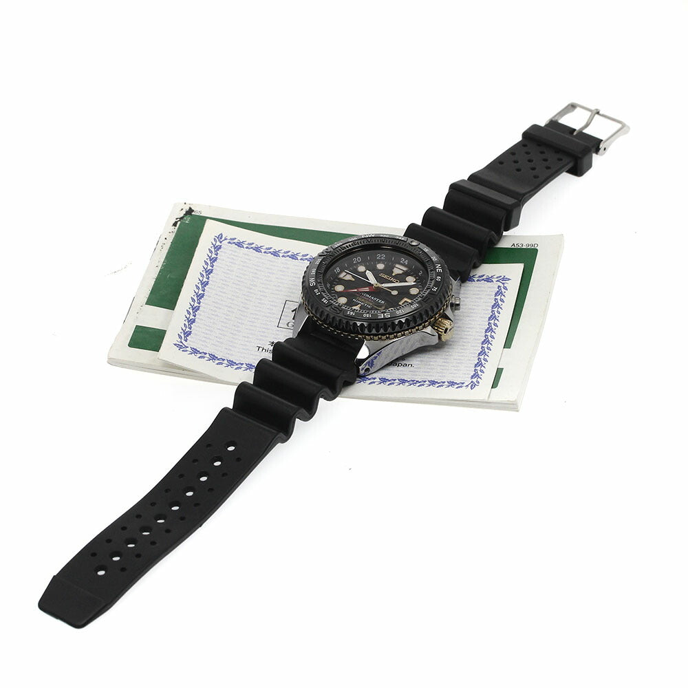 SEIKO SBDW002/5M65-0A10 Landmaster Kinetic Naomi Uemura Limited Edition Date Auto Quartz Men's Watch with Warranty