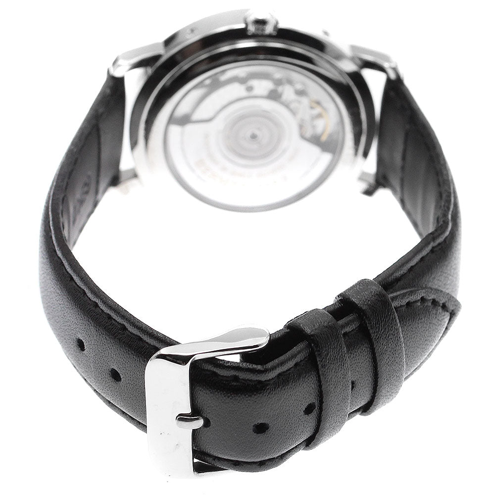 HERMES CL5.710 Clipper Date GMT Automatic Men's Watch with Inner Box and Warranty Card