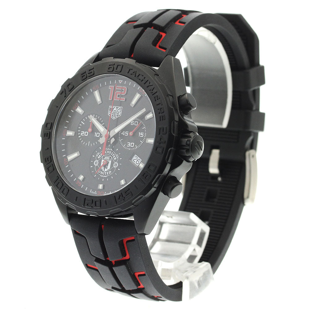 TAG Heuer CAZ101J Formula 1 Manchester United Date Chronograph Quartz Men's Watch - Excellent Condition