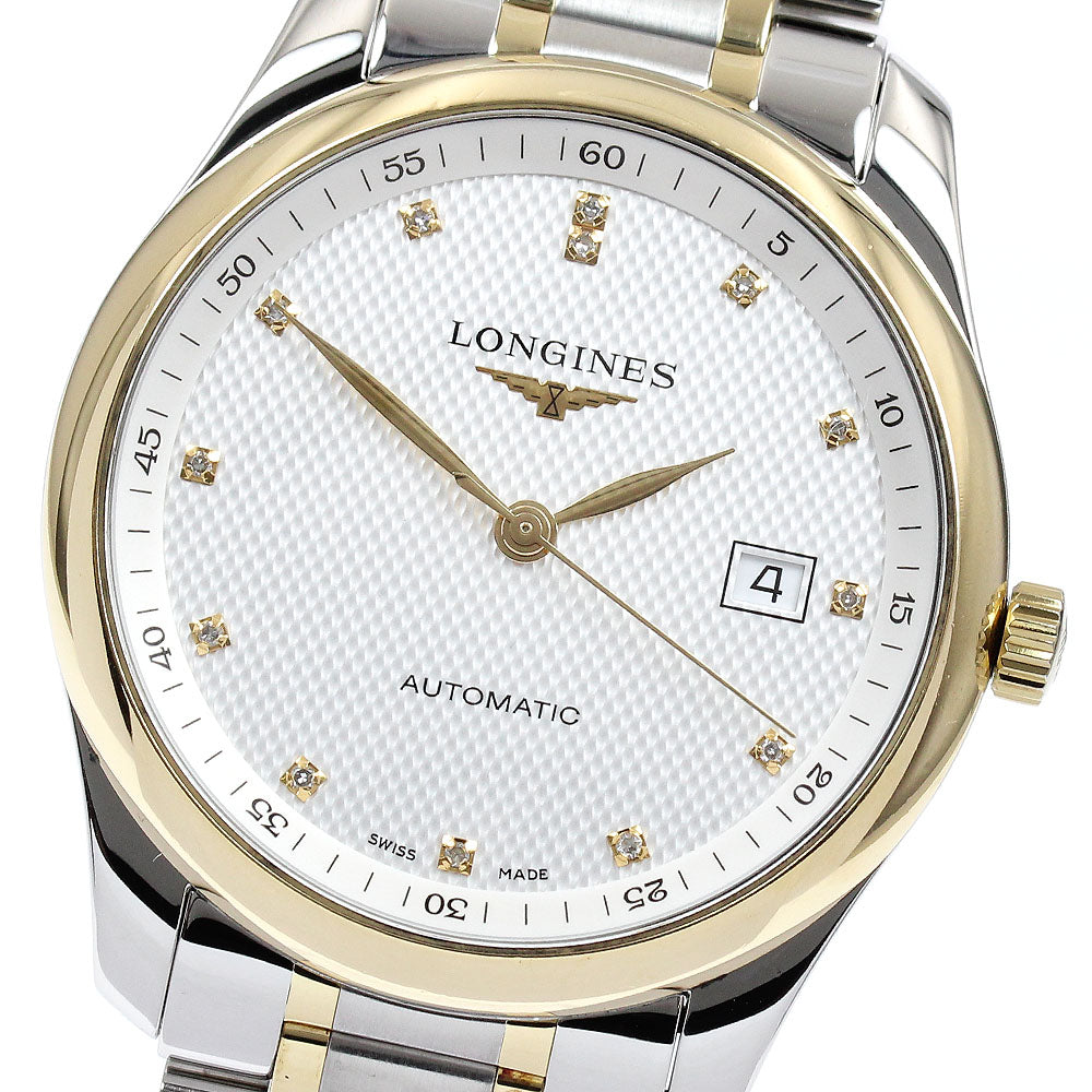 LONGINES L2.793.5 Master Collection 13-Diamond Automatic Men's Watch (Excellent Condition)