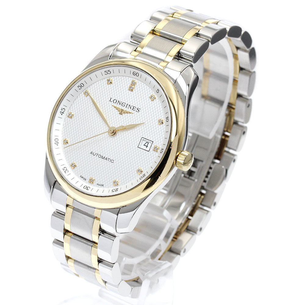 LONGINES L2.793.5 Master Collection 13-Diamond Automatic Men's Watch (Excellent Condition)