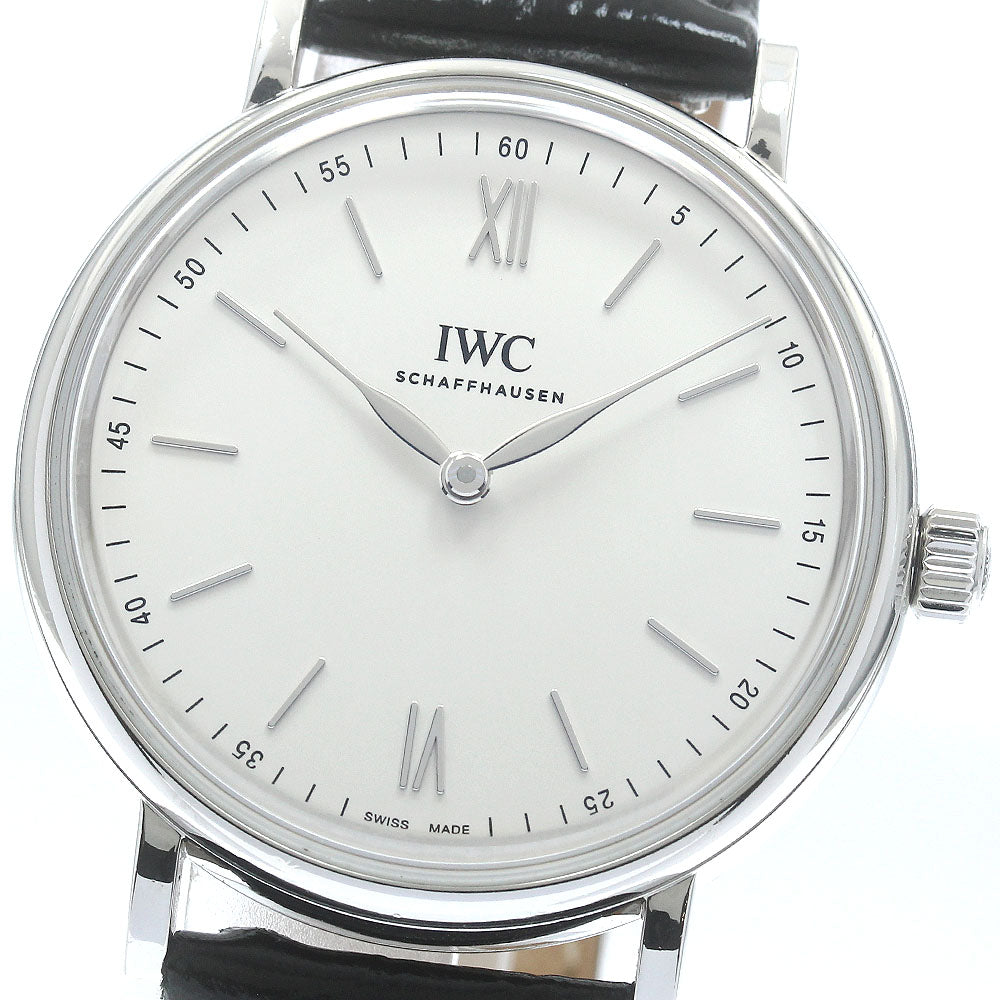 IWC SCHAFFHAUSEN IW511102 Portofino Pure Classic Hand-Wound Men's Watch with Warranty