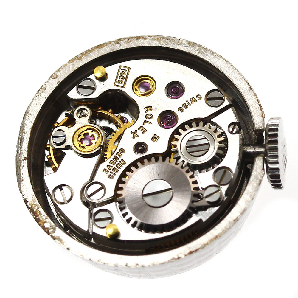 ROLEX 2025 Chameleon Precision K18WG Cal.1400 Manual Winding Ladies' Watch