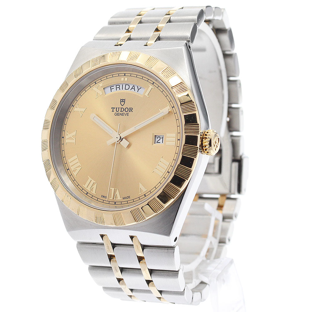 TUDOR 28603 Royal Day-Date YG Combination Automatic Men's Watch