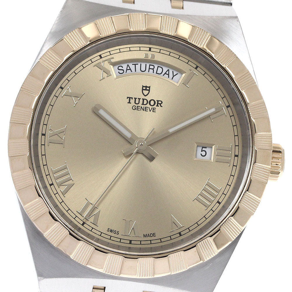 TUDOR 28603 Royal Day-Date YG Combination Automatic Men's Watch