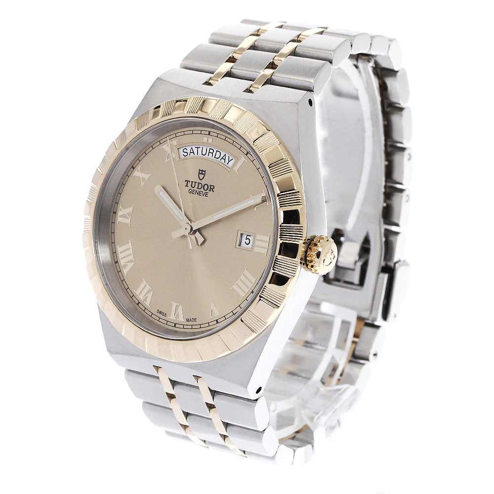TUDOR 28603 Royal Day-Date YG Combination Automatic Men's Watch