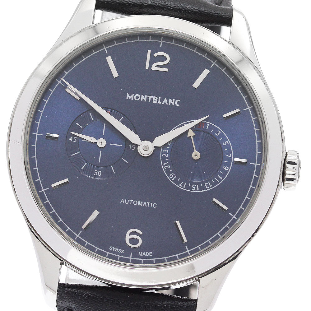 MONTBLANC 7403 Heritage Chronometry Twin Counter Date Automatic Men's Watch