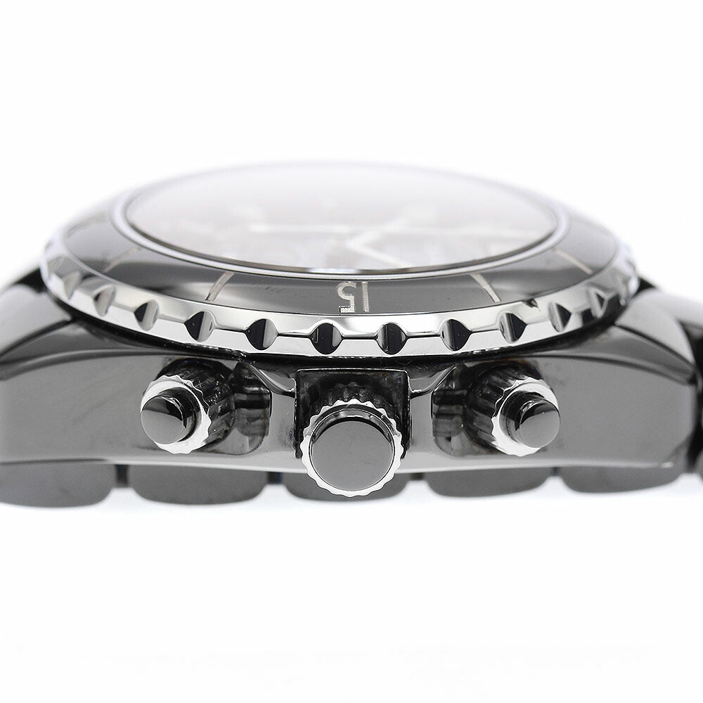 CHANEL H0940 J12 41MM Black Ceramic Chronograph Automatic Men's Watch