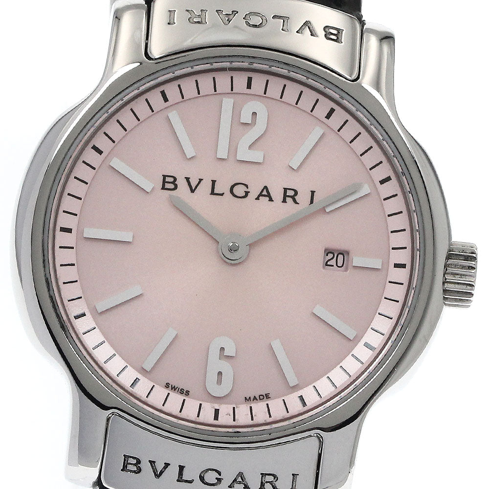 BVLGARI ST29S Solo Tempo Date Quartz Ladies Watch (Good Condition)