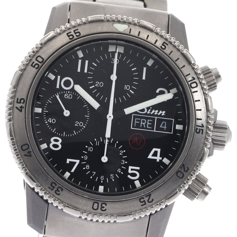 Sinn 203.TI Day-Date Automatic Men's Watch with Warranty Card