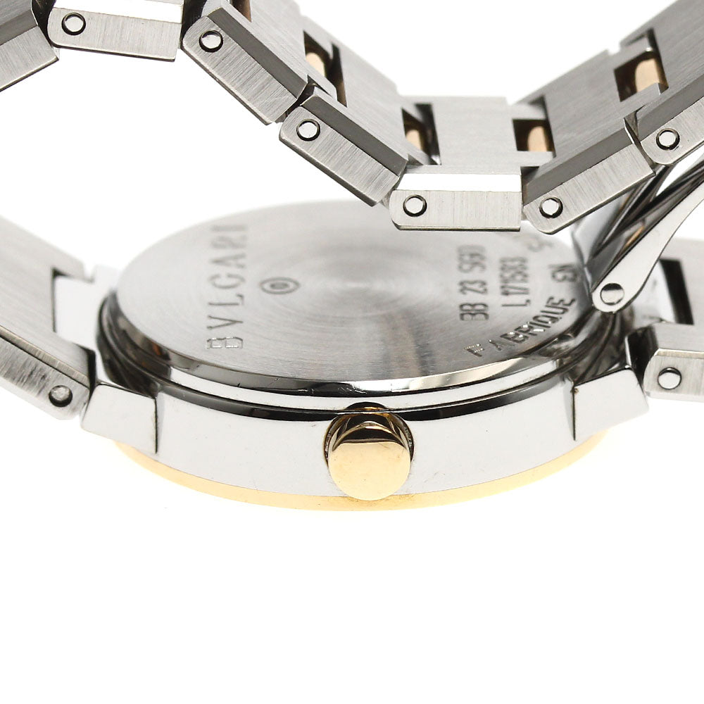 BVLGARI BB23SGD Bulgari Date Quartz Ladies Watch Good Condition