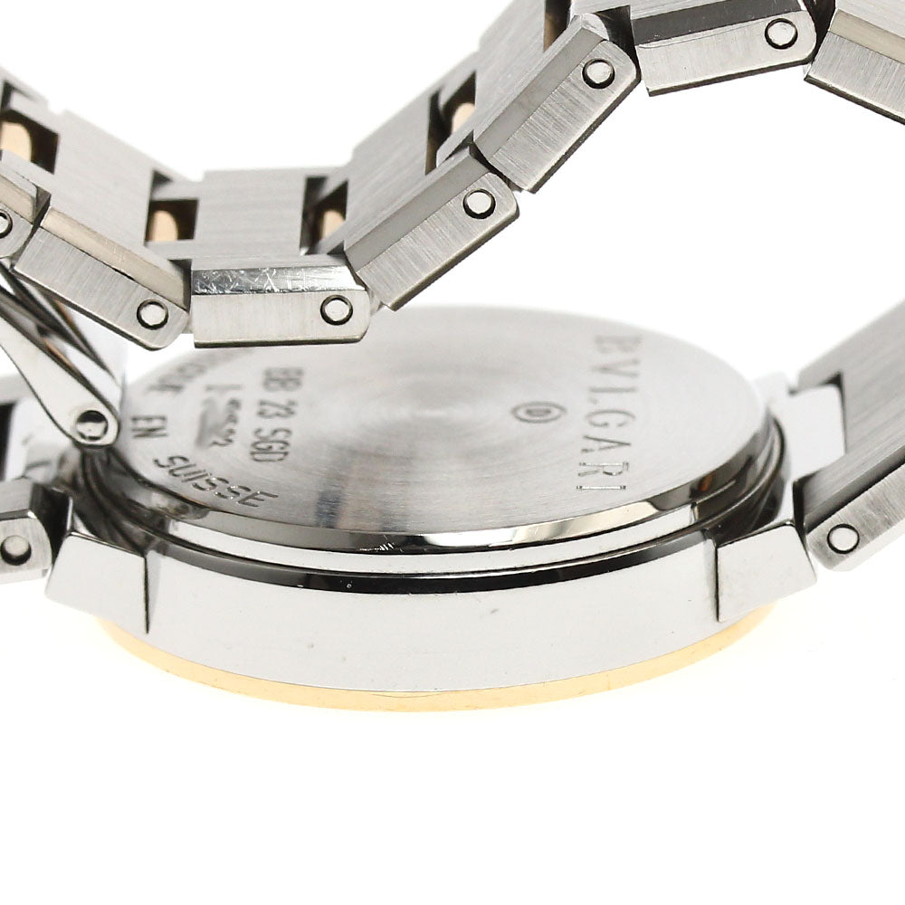 BVLGARI BB23SGD Bulgari Date Quartz Ladies Watch Good Condition